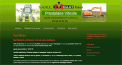 Desktop Screenshot of prestataireviticolemeulot51.com