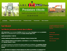 Tablet Screenshot of prestataireviticolemeulot51.com